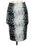 Robert Rodriguez Graphic Silver Formal Skirt Size 2 - photo 1