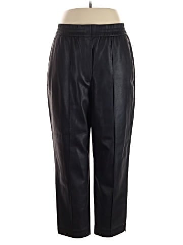 Rebecca Taylor Faux Leather Pants (view 1)