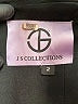 JS Collections Black Cocktail Dress Size 2 - photo 7