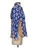 Zara Blue Long Sleeve Blouse Size XS - photo 4