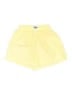 Shein 100% Polyester Solid Yellow Shorts Size 4 - photo 2