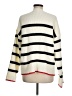 Unbranded 100% Polyester Stripes Ivory Pullover Sweater Size M - photo 2