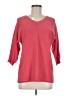 Christopher & Banks Red 3/4 Sleeve Top Size M - photo 1
