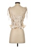 Shein Ivory Sleeveless Blouse Size S - photo 2