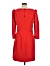 Milly Solid Red Cocktail Dress Size 12 - photo 2
