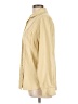 Cambridge Dry Goods 100% Polyester Solid Tan Long Sleeve Blouse Size 12 - photo 5