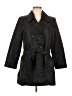 VERTIGO 100% Nylon Black Trenchcoat Size M - photo 1