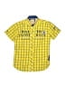 Assorted Brands Yellow Short Sleeve Button-Down Shirt Size 12 - photo 1