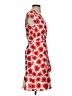 Slate & Willow 100% Polyester Print Red Cocktail Dress Size XS - photo 4