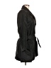 VERTIGO 100% Nylon Black Trenchcoat Size M - photo 4