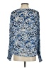 AP.NY Blue 3/4 Sleeve Blouse Size S - photo 2