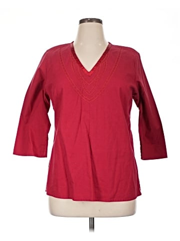 Cato 3/4 Sleeve Top (view 1)