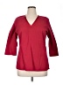 Cato Red 3/4 Sleeve Top Size XL - photo 1