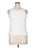 Studio West White Sleeveless Blouse Size XL (estimated) - photo 1