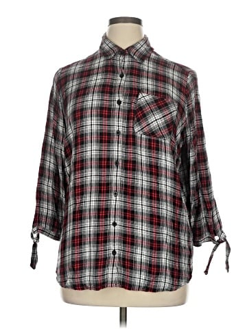 Westport 3/4 Sleeve Button-Down Shirt (view 1)