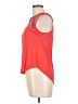 Jolt 100% Polyester Red Sleeveless Blouse Size L - photo 5