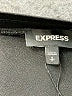 Express Solid Black Formal Skirt Size S - photo 4