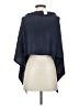 Simply Noelle 100% Acrylic Blue Poncho Size XS (estimated) - photo 2