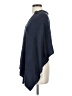 Simply Noelle 100% Acrylic Blue Poncho Size XS (estimated) - photo 5