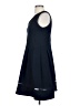 Taylor 100% Polyester Solid Blue Casual Dress Size 4 - photo 5