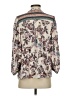 Good Hart Floral Ivory 3/4 Sleeve Blouse Size S - photo 2