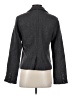 AK Anne Klein Chevron-herringbone Gray Wool Blazer Size S - photo 2