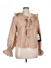 Tuckernuck Brown Long Sleeve Blouse Size XL - photo 1