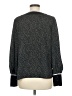 Express 100% Polyester Black Gray 3/4 Sleeve T-Shirt Size M - photo 2