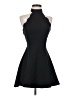 TOBI Solid Black Cocktail Dress Size XS - photo 1