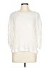Sugar Lips 100% Rayon Ivory 3/4 Sleeve Top Size L - photo 1