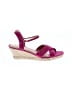 Talbots Burgundy Wedges Size 10 - photo 1