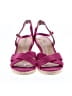 Talbots Burgundy Wedges Size 10 - photo 2