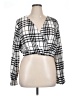 Shein Curve Silver Long Sleeve Blouse Size 1X - photo 1