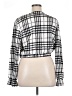 Shein Curve Silver Long Sleeve Blouse Size 1X - photo 2