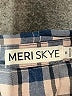 Meri Skye 100% Lyocell Plaid Blue Long Sleeve Button-Down Shirt Size 1X - photo 7