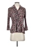 Covington 100% Polyester Burgundy 3/4 Sleeve Blouse Size S (petite) - photo 1