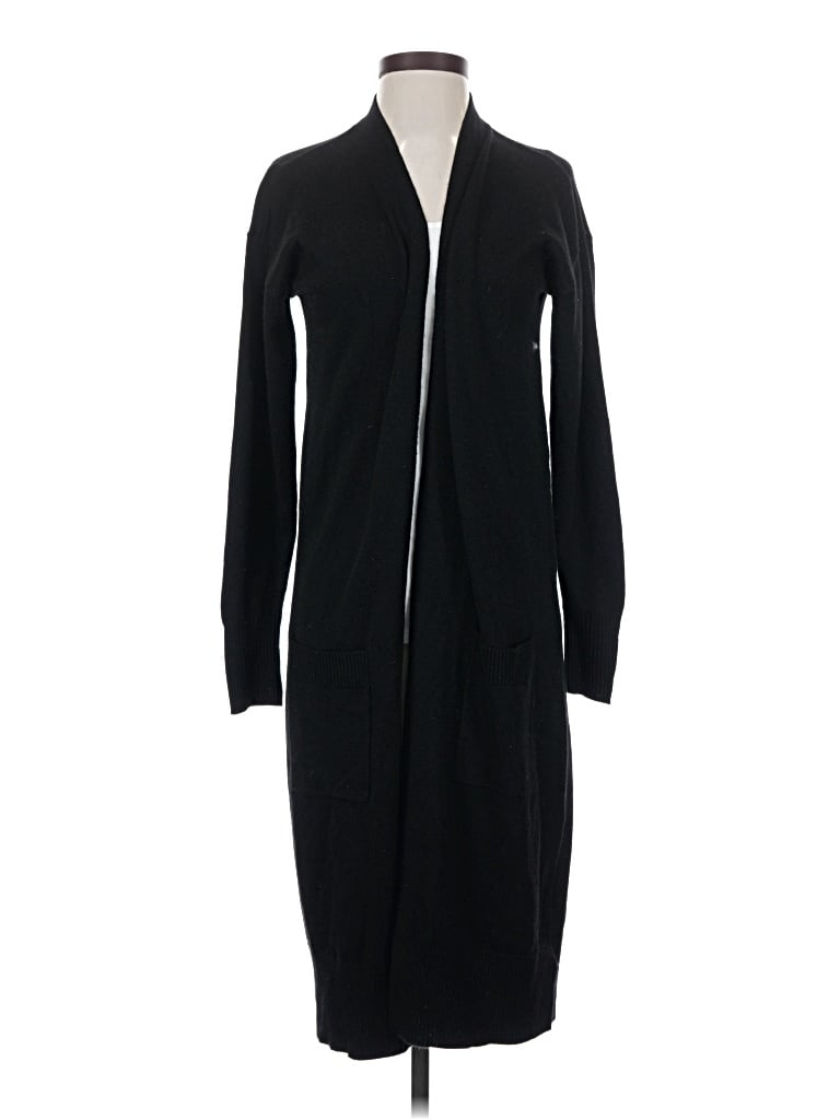 Pre-owned The Drop Cardigan Sweater In Black