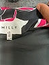 Milly Graphic Pink Black Cocktail Dress Size P (petite) - photo 4