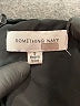 Something Navy Black Long Sleeve Blouse Size S - photo 7