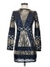 Endless Rose 100% Polyester Metallic Silver Gold Cocktail Dress Size XS - photo 1