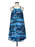 BB Dakota 100% Polyester Print Blue Casual Dress Size XS - photo 1