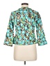 Ruby Rd. Print Teal Jacket Size 8 - photo 2