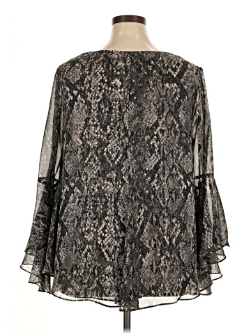 JLo by Jennifer Lopez Long Sleeve Blouse (view 2)