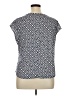 Adrienne Vittadini Silver Sleeveless Blouse Size XL - photo 2