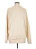 LABIZ Los Angelez Solid Ivory Turtleneck Sweater Size L - photo 1