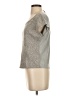 Ella Moss Tweed Silver Short Sleeve T-Shirt Size XS - photo 5