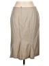 RENA LANGE Solid Tan Formal Skirt Size 10 - photo 2