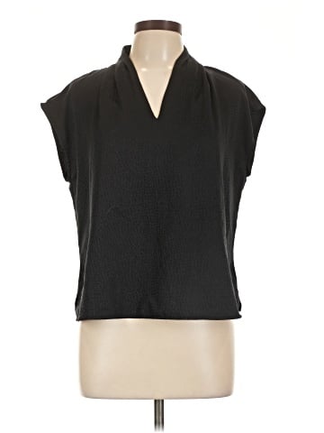 Worthington Short Sleeve Blouse (view 1)