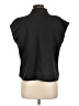 Worthington 100% Polyester Black Short Sleeve Blouse Size L (estimated) - photo 2