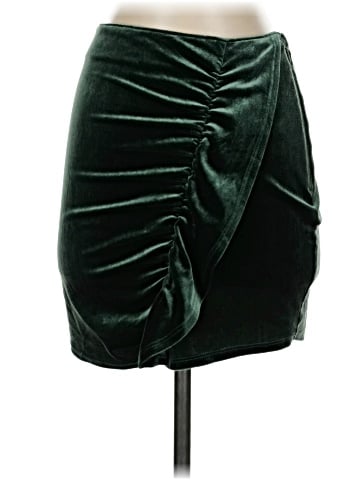 Abercrombie & Fitch Faux Leather Skirt (view 1)